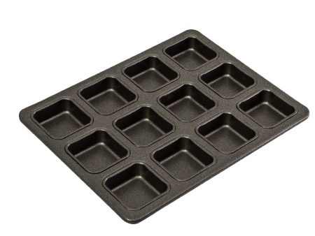 Bakemaster 12 Cup Square Brownie Pan 34x26cm Sale