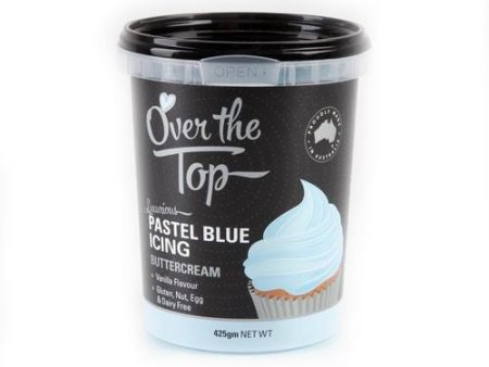 Over The Top Buttercream - Pastel Blue - 425g Cheap