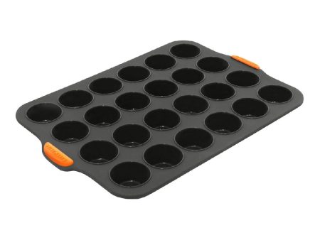 Bakemaster Silicone 24 Mini Muffin Tray 35.5x24.5cm Supply