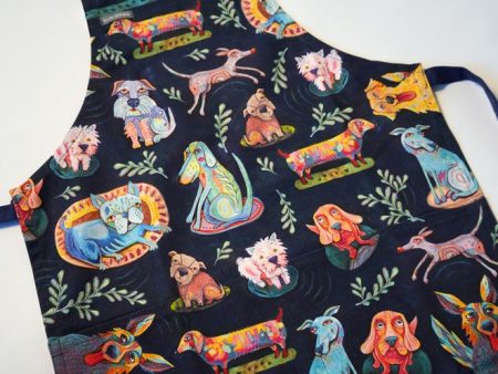 Rikaro - Dog Park Kids Apron Online Hot Sale