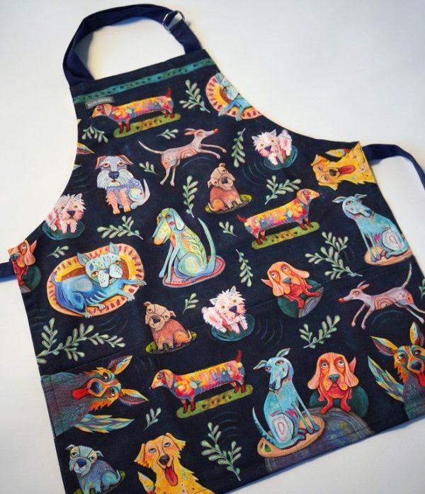 Rikaro - Dog Park Kids Apron Online Hot Sale