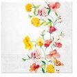 Paw Lunch Napkins 33cm Delicate Flowers Hot on Sale