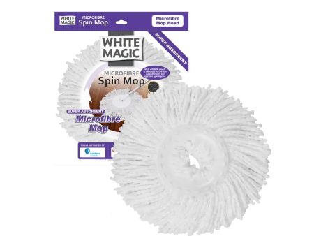 White Magic Microfibre Mop Head Online Hot Sale