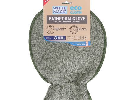 White Magic Eco Cloth Bathroom Glove Olive Fashion