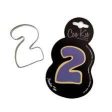 Coo Kie Number 2 Cookie Cutter Cheap