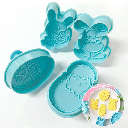 Easter Bunny Plunger Cutter - 4 Piece Discount