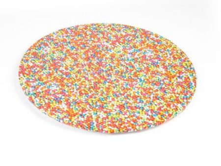 Mondo Cake Board Round Sprinkles 14in 35cm Fashion