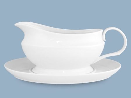 Wilkie Brothers Gravy Boat With Saucer 550ml For Sale