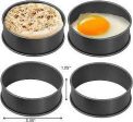 Avanti Non Stick Multi Purpose Egg crumpet Rings S 2 Online now