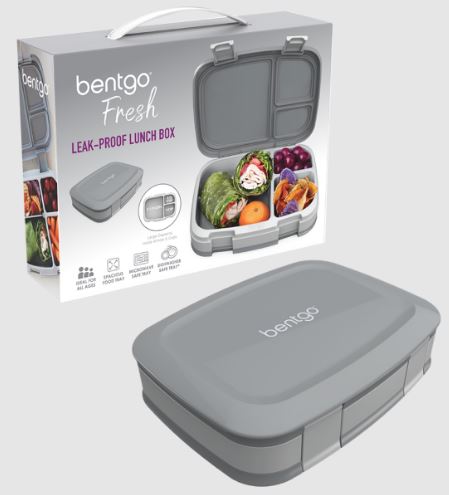 Bentgo Fresh Leak Proof Bento Lunch Box - Grey For Discount