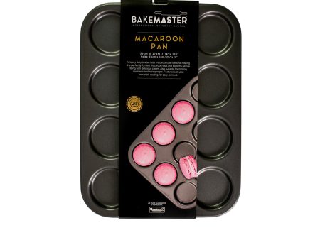 Bakemaster 12 Cup Macaroon Pan 35x27cm Online Hot Sale