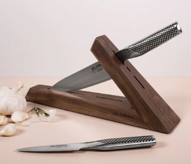 Global Niigata 3pc Knife Bock Set For Cheap