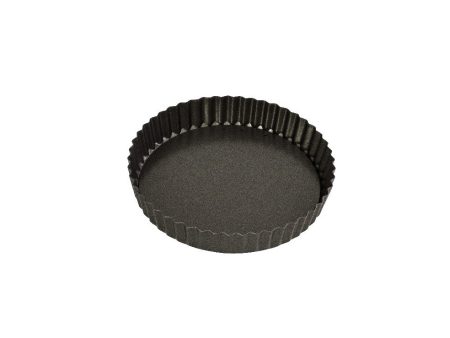 Bakemaster Loose Base Round Flan quiche Pan 20x3.5cm Fashion