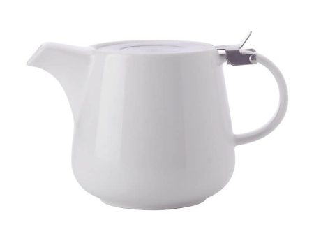 Maxwell & Williams White Basics Teapot W Infuser 1.2l For Sale