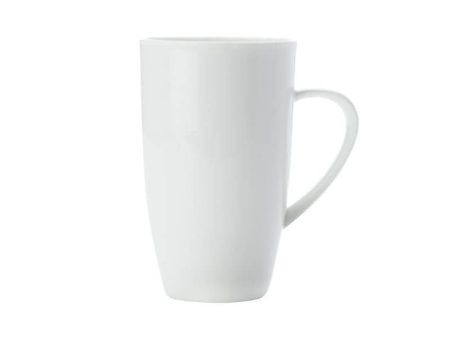 Maxwell & Williams White Basics Large Hi Coupe Mug 600ml For Sale