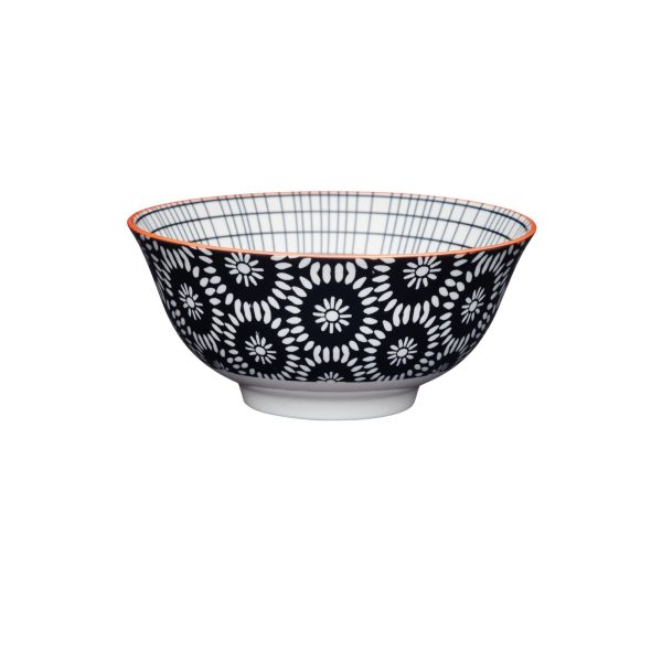 Mikasa Does It All Bowl - Black Tile 15.7cm Online now