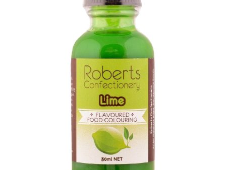 Roberts Edible Craft - Flavoured Food Colouring - Lime Supply