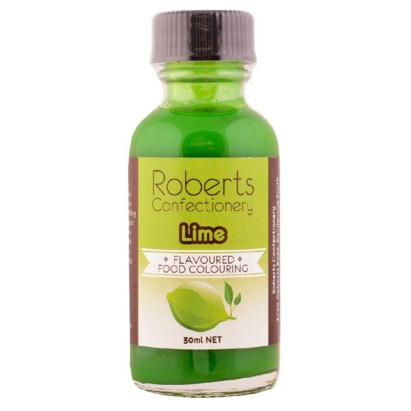 Roberts Edible Craft - Flavoured Food Colouring - Lime Supply