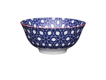 Mikasa Does It All Bowl - Blue Floral 15.7cm Sale