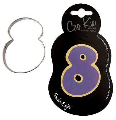 Coo Kie Number 8 Cookie Cutter Sale