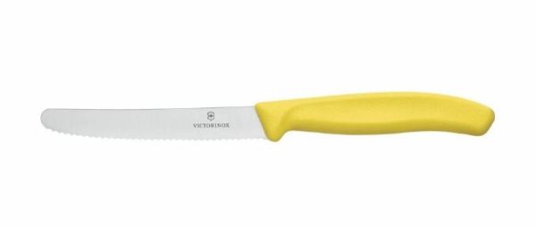 Victorinox Tomato & Sausage Knife 11cm - Yellow Online now