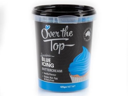 Over The Top Buttercream - Blue - 425g For Cheap