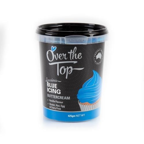 Over The Top Buttercream - Blue - 425g For Cheap