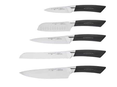 Scanpan Sax 5pc Chef Knife Set on Sale