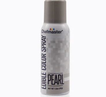 Chefmaster Edible Metallic Pearl Spray Paint 1.5oz 42gm Fashion