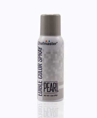 Chefmaster Edible Metallic Pearl Spray Paint 1.5oz 42gm Fashion