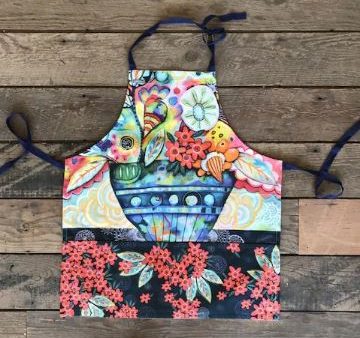 Rikaro - Flower Blast Apron Cheap