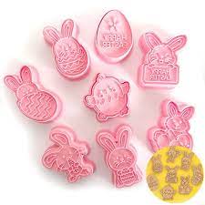 Cake Craft Easter Cookie Cutter Set - 8 Piece For Discount