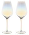 Maxwell & Williams Glamour Wine Glass 520ml S 2 Iridescent Online Hot Sale