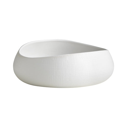 Ecology Bisque Round Bowl 29cm White Online Hot Sale