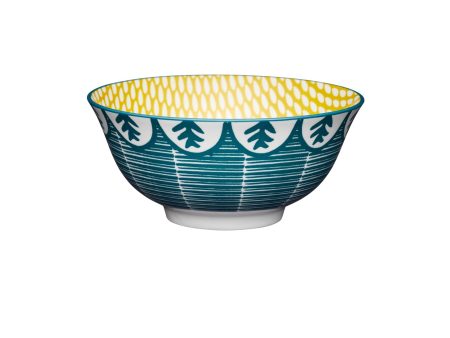 Mikasa Does It All Bowl - Leafy Green 15.7cm For Cheap