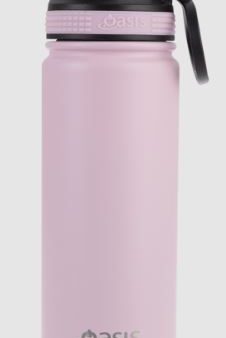 Oasis S s Double Wall Insulated  challenger  Bottle W  Screw Cap 550ml - Carnation Online Hot Sale