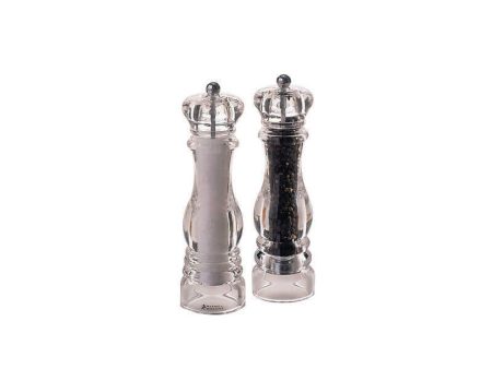 Maxwell & Williams Maison Acrylic Salt & Pepper Mill Set 20cm Online Hot Sale