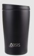 Oasis S s Double Wall Insulated Travel Cup 380ml - Black Supply