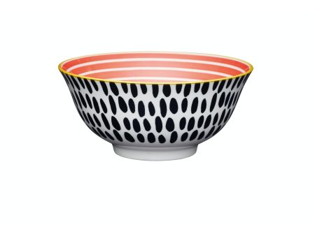 Mikasa Does It All Bowl - Red Swirl Online Sale