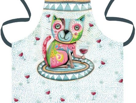 Rikaro - Cat Wine Apron Online Hot Sale