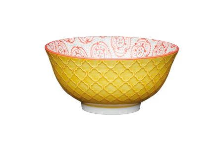 Mikasa Does It All Bowl - Yellow Floral 15.7cm Cheap