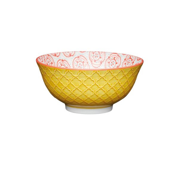 Mikasa Does It All Bowl - Yellow Floral 15.7cm Cheap