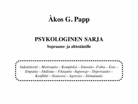 Psykologinen sarja on Sale