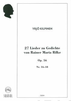 27 Lieder zu Gedichte von Rainer Maria Rilke, Nr. 16-18 Sale