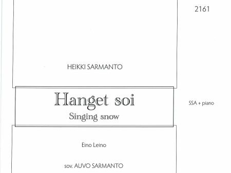 Hanget soi - Singing snow on Sale