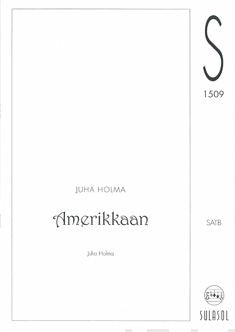 Amerikkaan (sekakuoro, SATB) Hot on Sale