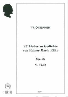 27 Lieder zu Gedichte von Rainer Maria Rilke, Nr. 19-27 Online now