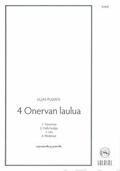 4 Onervan laulua (matala) Hot on Sale