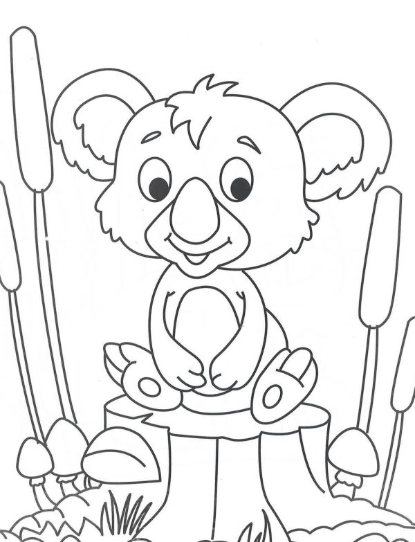 Lenny The Lion Colouring Book Fashion