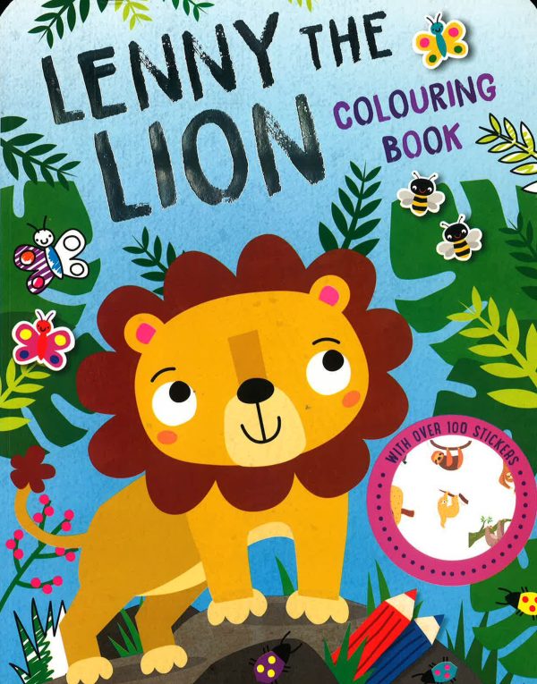 Lenny The Lion Colouring Book Fashion